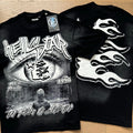 Hellstar Black Graphic T-Shirt