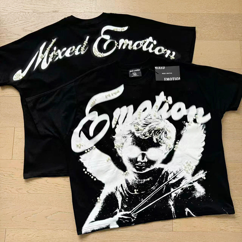 Mixed Emotion Graphic T-Shirt