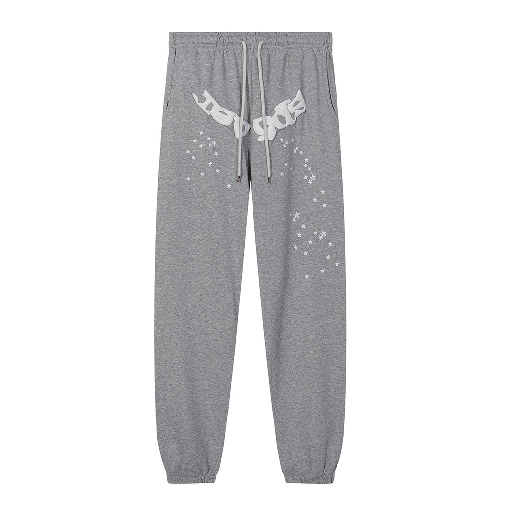 Sp5der "OG Web" Gray & White Set