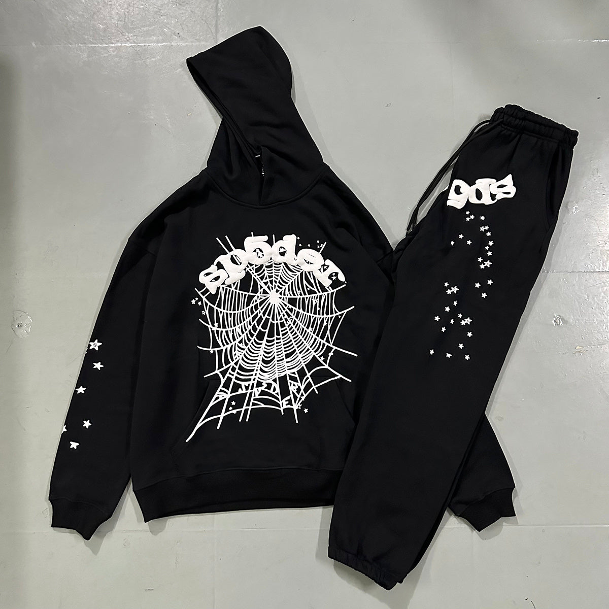 Sp5der "OG Web" Black & White Set
